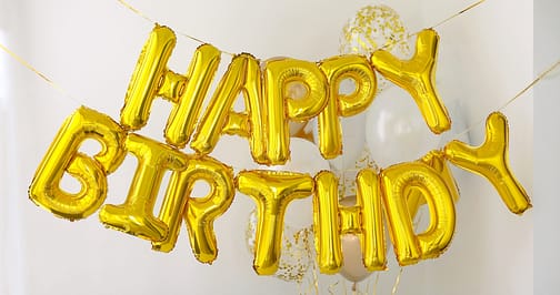 balony urodzinowe z helem